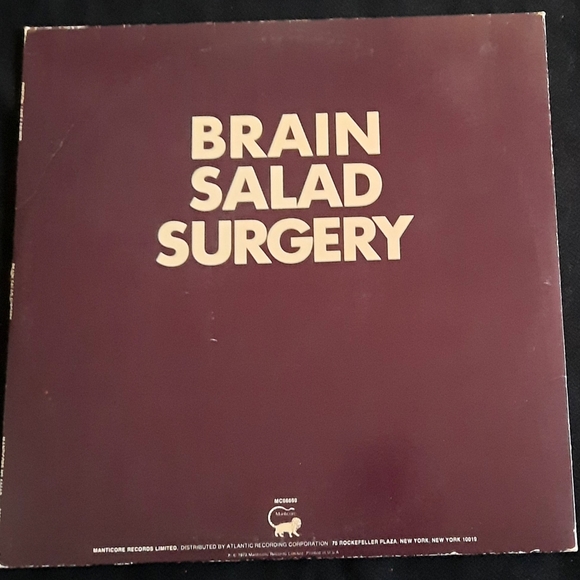 Emerson Lake & Palmer- Brain Salad Surgery, Vinyl LP, 1973 - Picture 2 of 6